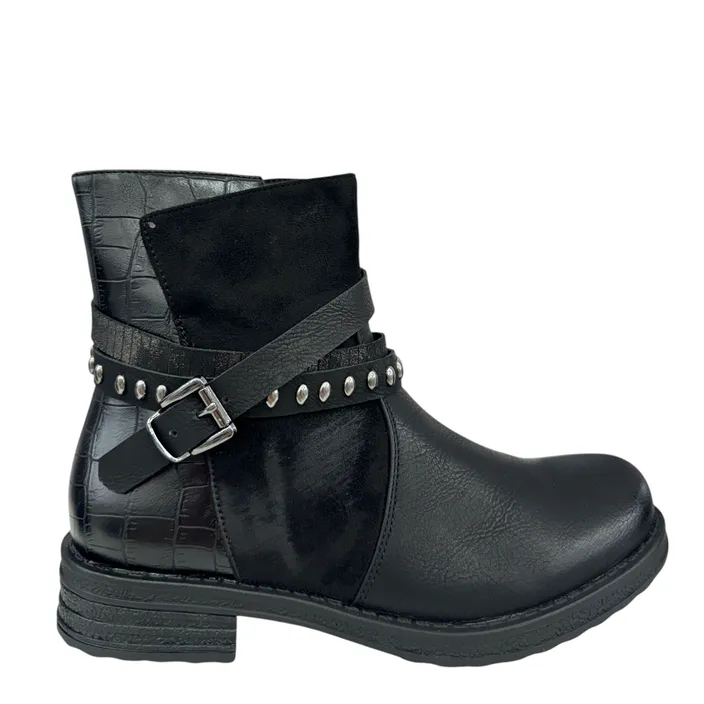 Bottines Noir Femme