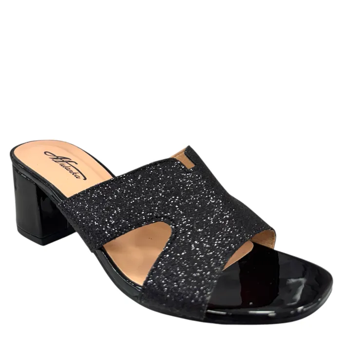 Mules High Heel Black