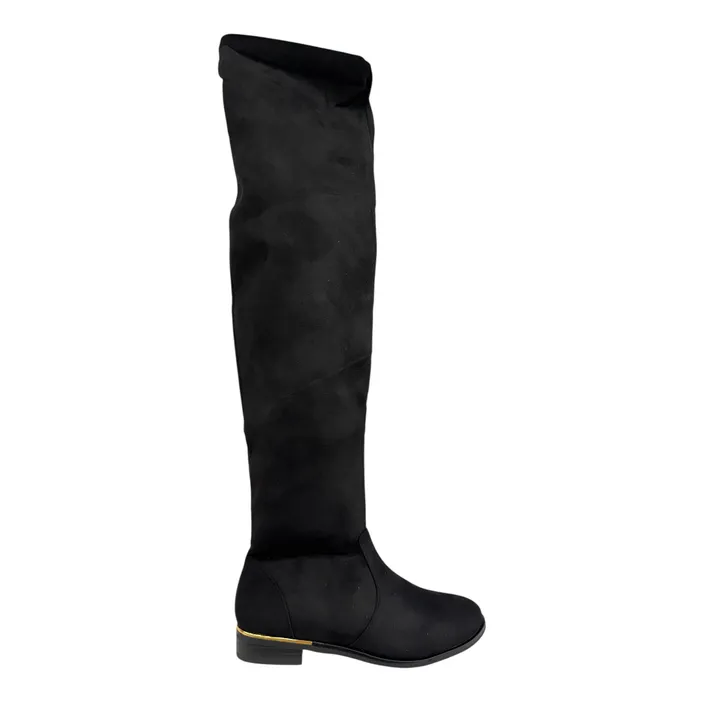 Over-the-Knee Boots Black