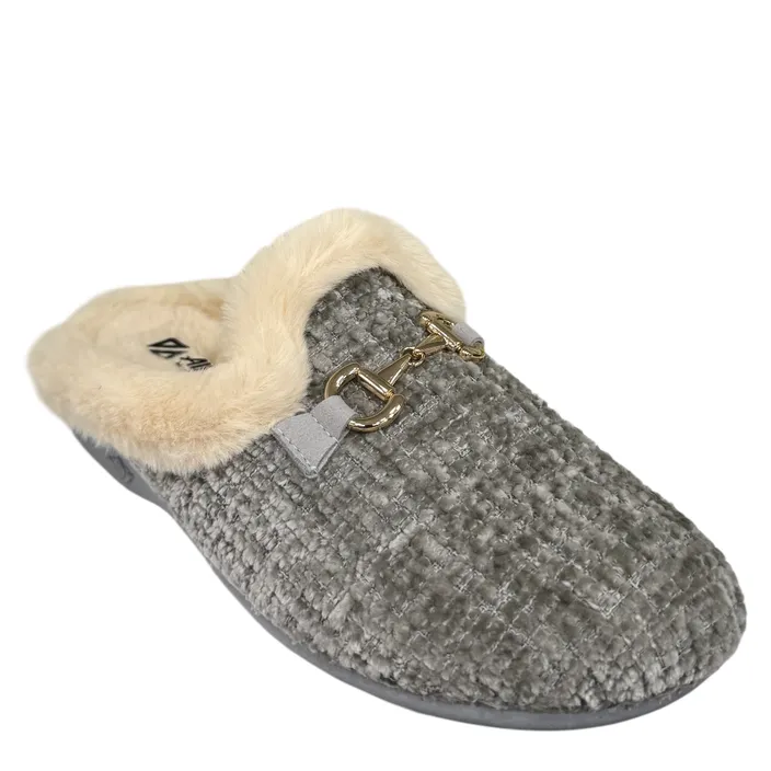 Alberola Hausschuhe Blau Textil