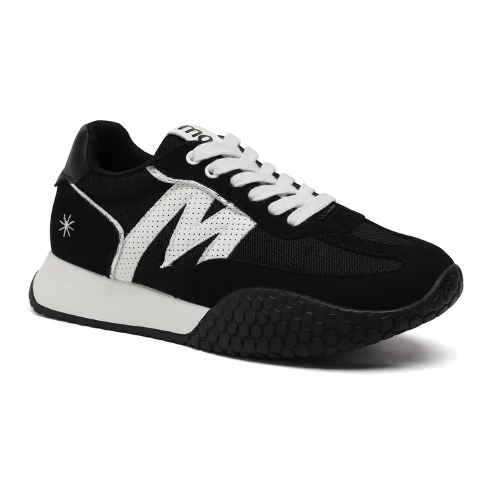 Sleehak sneakers Zwart