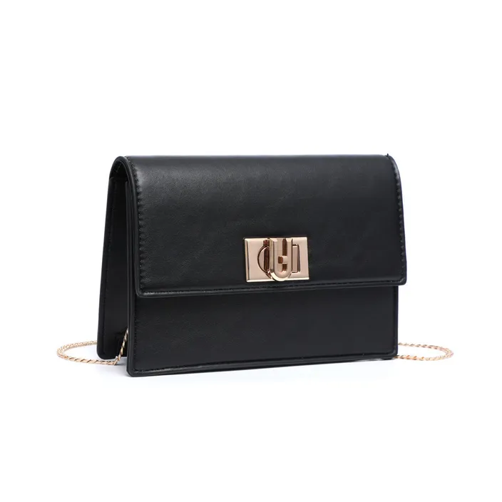 Pochette Noir Bandoulière