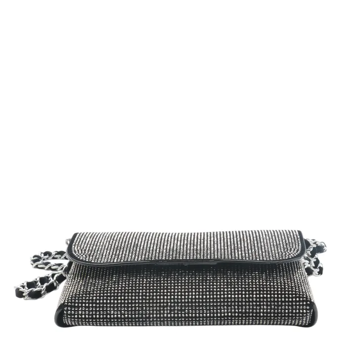 Sac de soirée Gris Strass