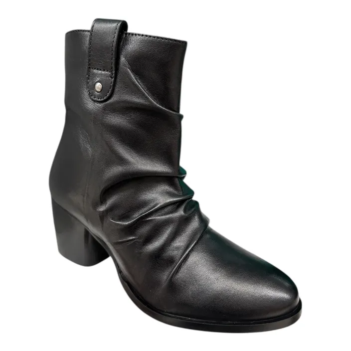 Morgan Ankle Boots Black Leather
