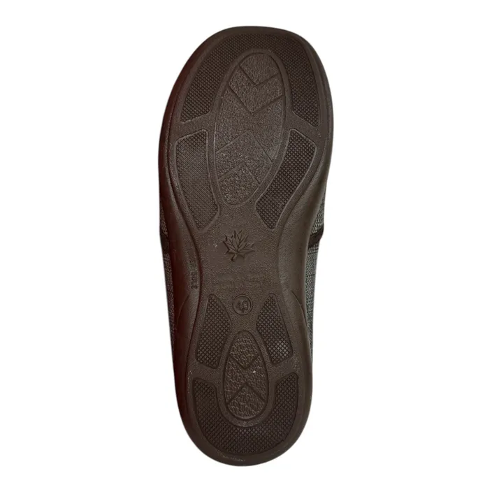 Comfort Plus Pantoufles Brun Textile