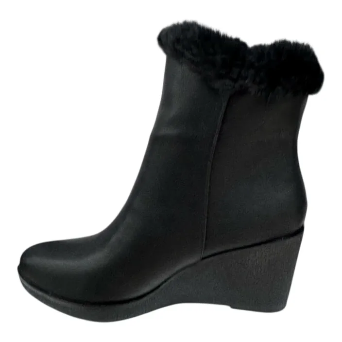 Bottines compensées Noir