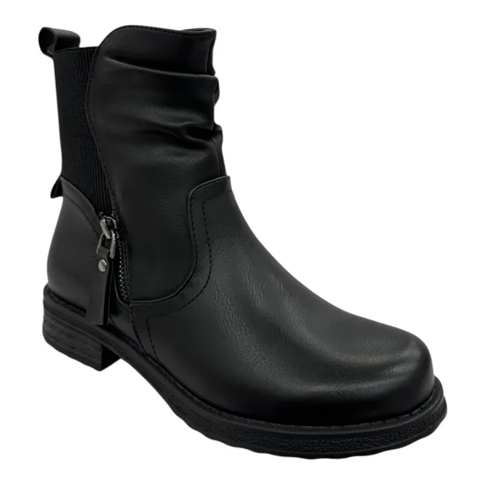 Bottines Noir Fourrées