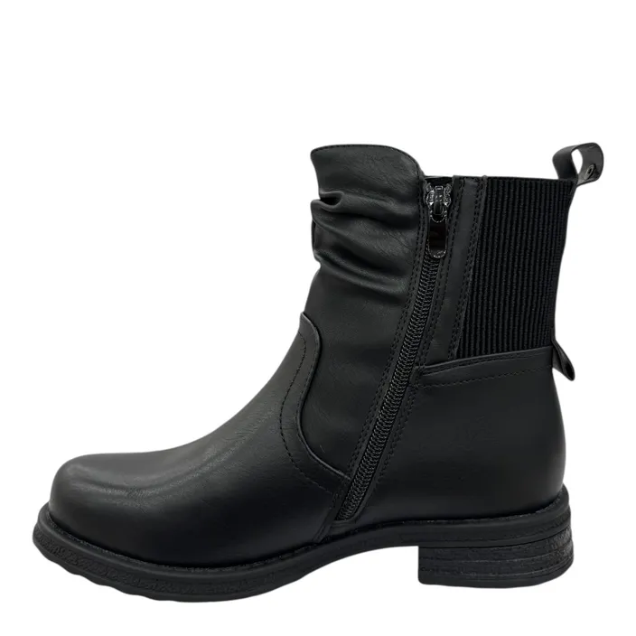Bottines Noir Fourrées