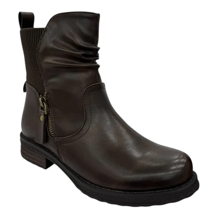 Bottines Brun à Talon
