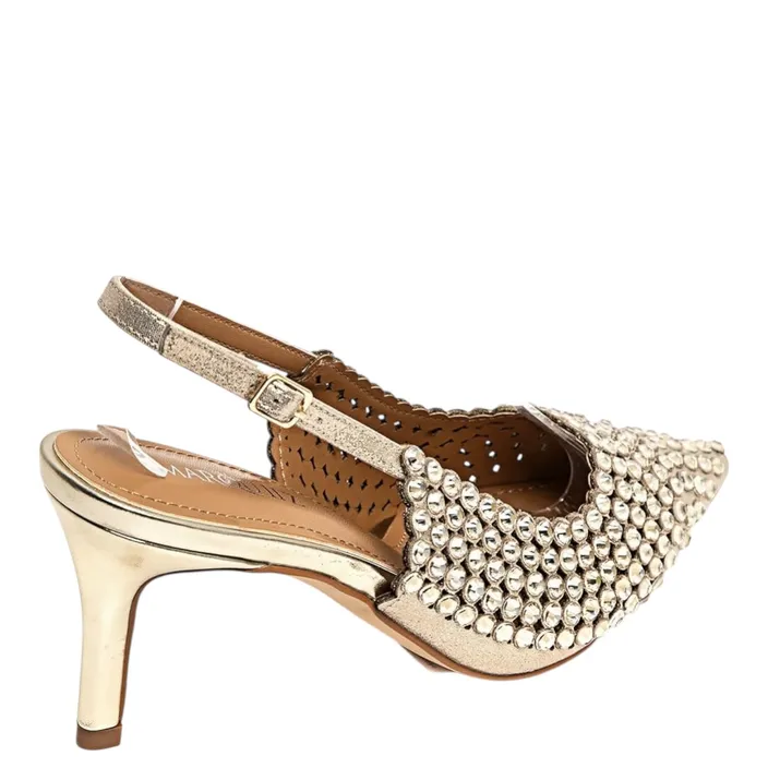 Escarpins Slingback Or