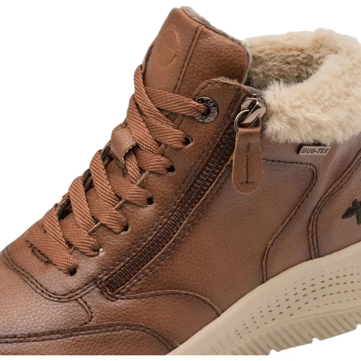 Tamaris Comfort Bottines Cognac Imperméable