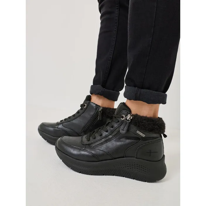 Tamaris Comfort Duo Tex Ankle Boots Black Waterproof