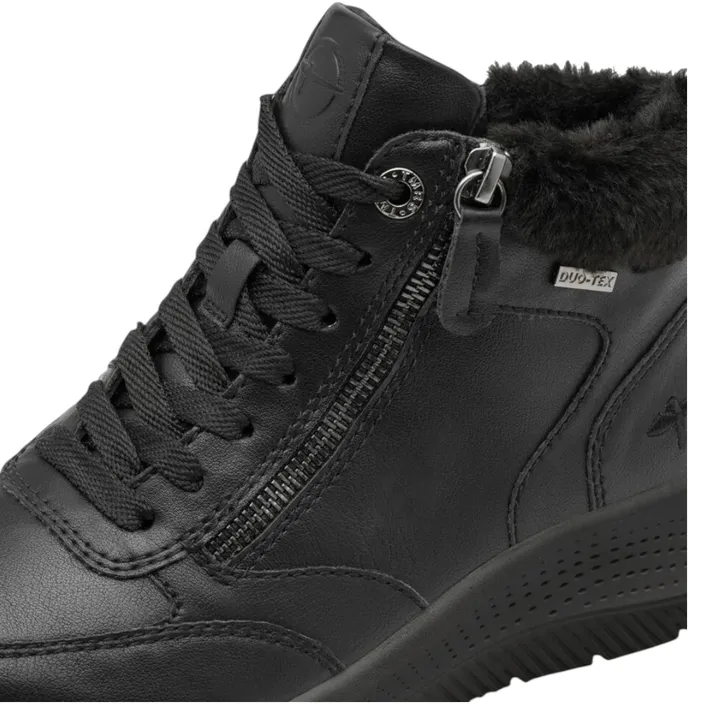 Tamaris Comfort Duo Tex Ankle Boots Black Waterproof