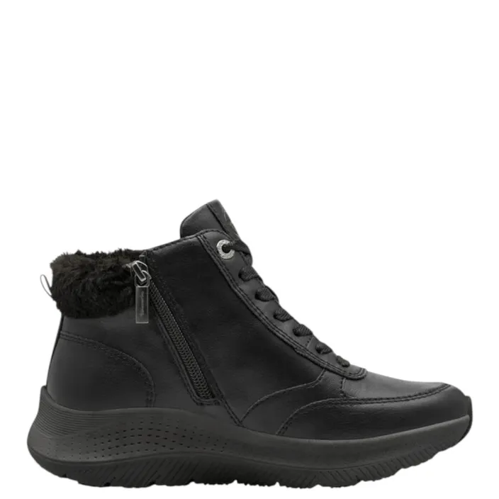 Tamaris Comfort Duo Tex Ankle Boots Black Waterproof