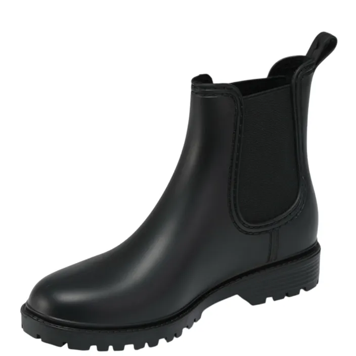 Bottines de pluie Noir