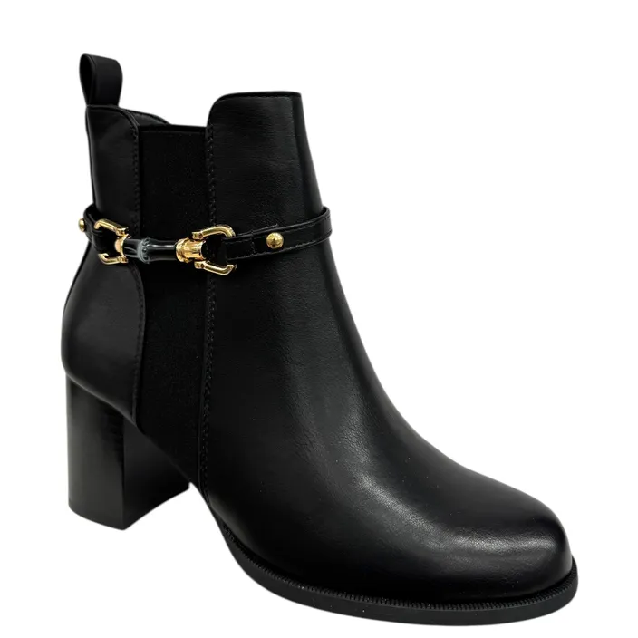 Bottines Noir à Talon
