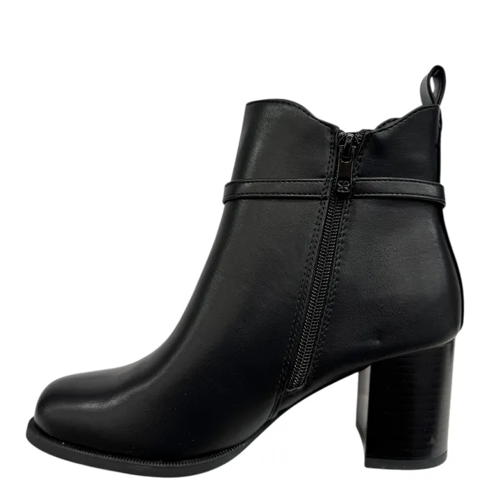 Bottines Noir à Talon