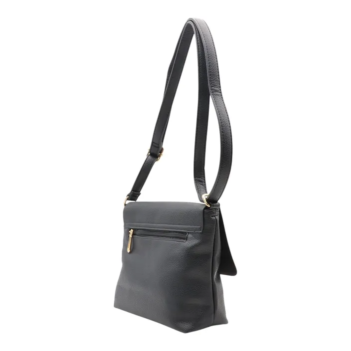 Sac Bandoulière Bleu Zip
