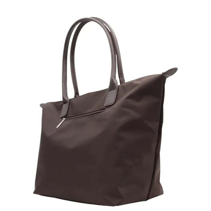 Schoudertas Shopper Bruin
