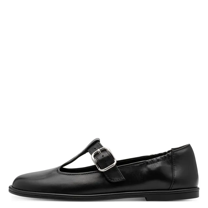 Tamaris Ballerines Noir Cuir