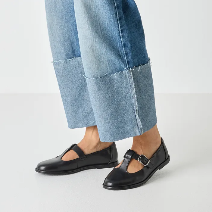 Tamaris Ballerines Noir Cuir