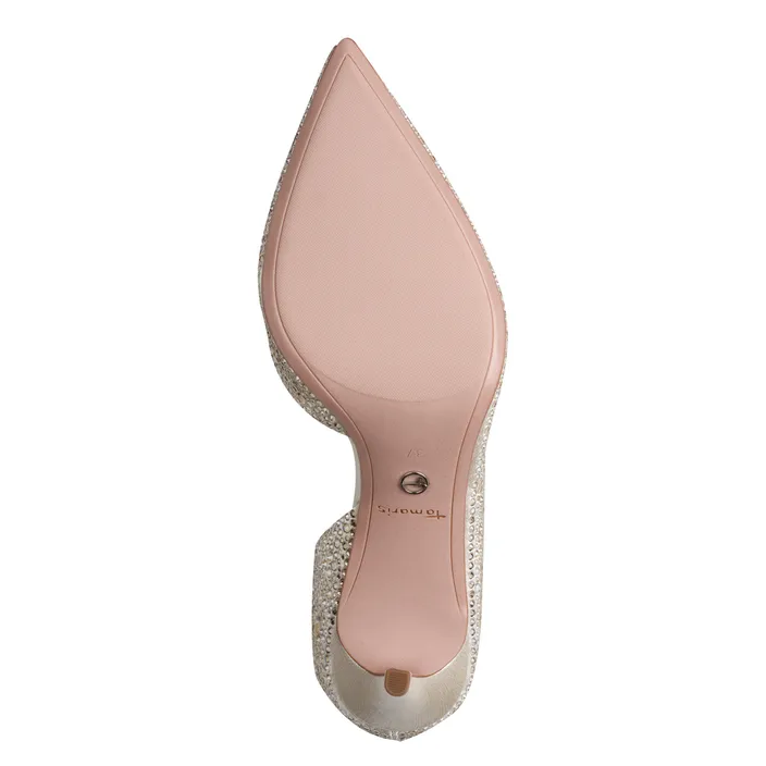 Tamaris Escarpins Beige Cuir