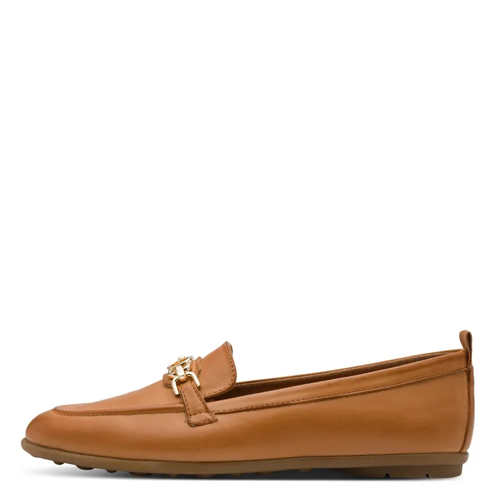 Tamaris Mocassins Cognac Leer
