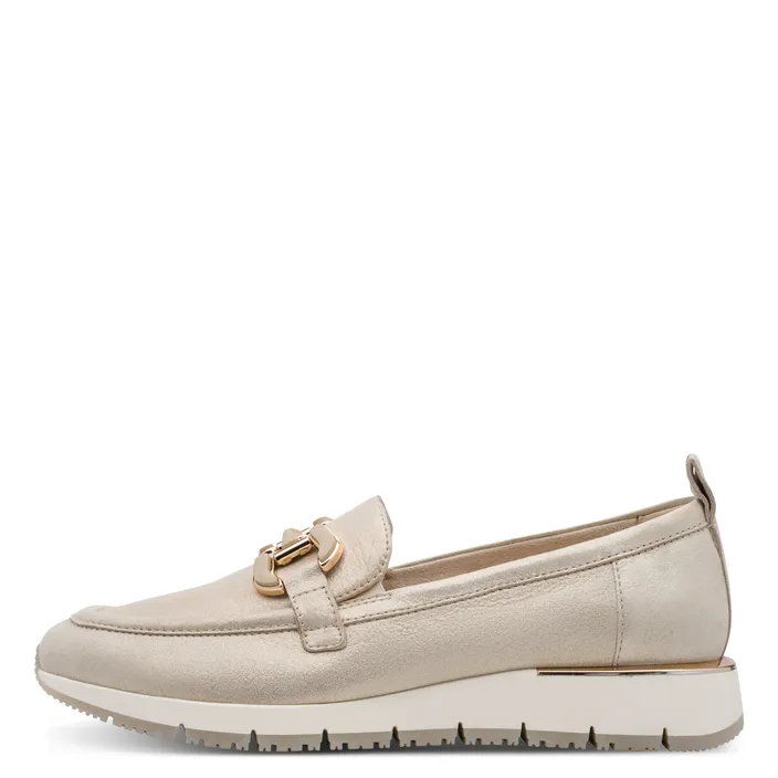 Tamaris Loafers Champagne Leather