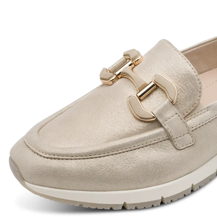 Tamaris Loafers Champagne Leather