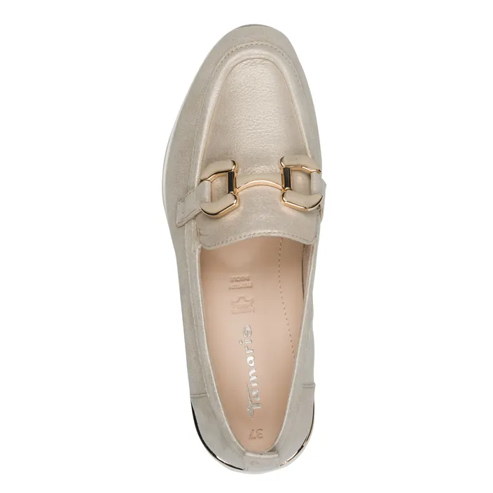 Tamaris Loafers Champagne Leather