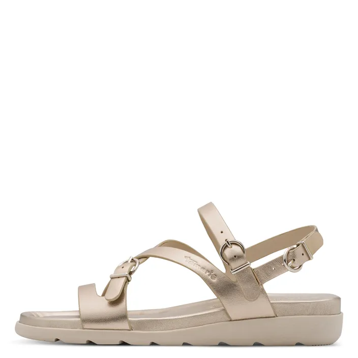 Tamaris Sandalen Brons Leer