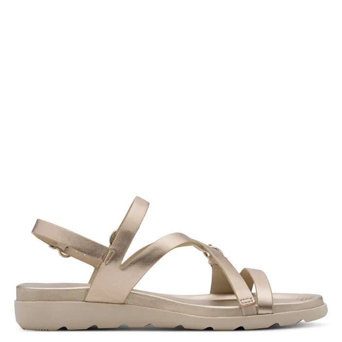 Tamaris Sandalen Brons Leer