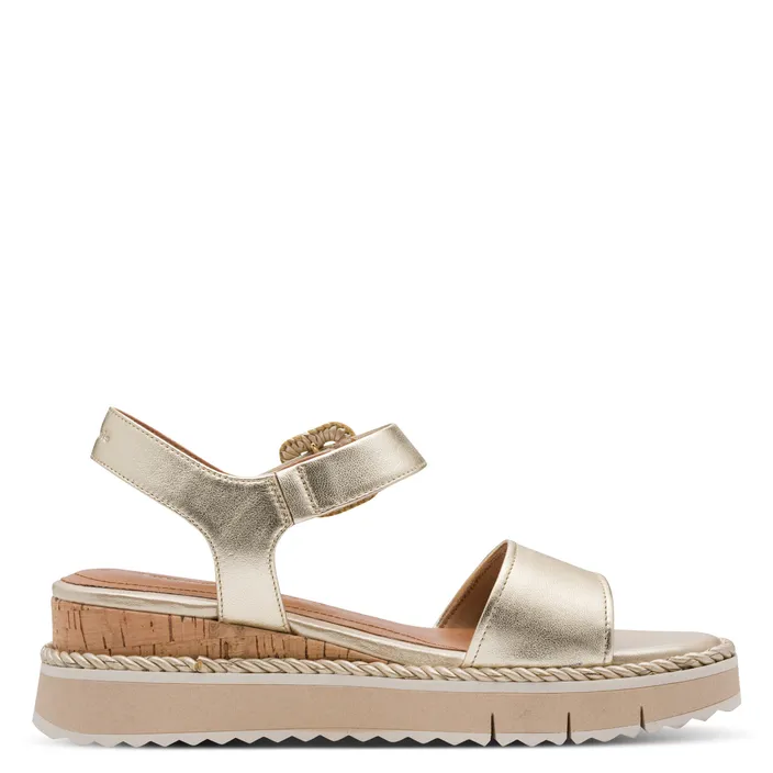 Tamaris Sandalen Goud Leer