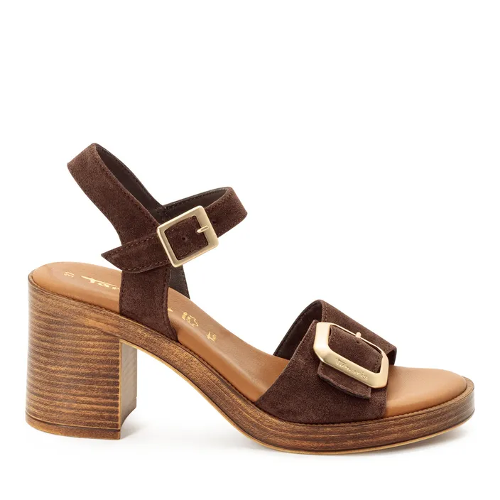 Tamaris Sandalen Bruin Leer