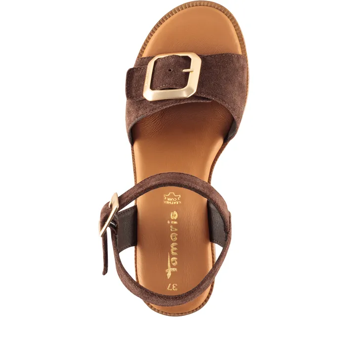 Tamaris Sandalen Bruin Leer