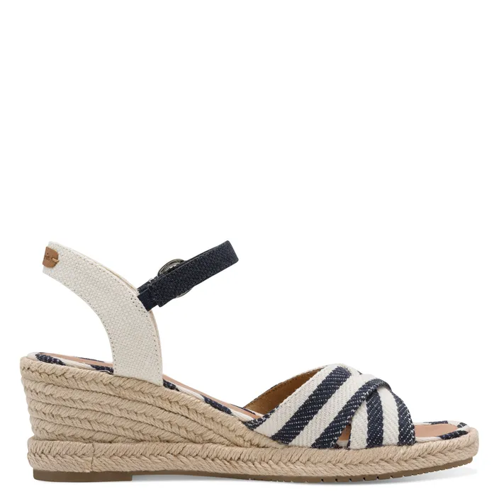 Tamaris Sandalen Blau Textil