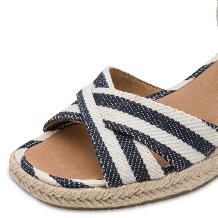 Tamaris Sandalen Blau Textil