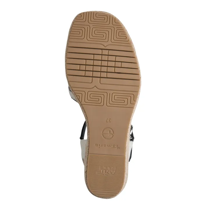 Tamaris Sandalen Blau Textil