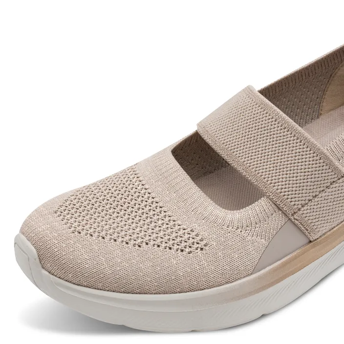 Tamaris Comfort Ballerines Taupe Textile