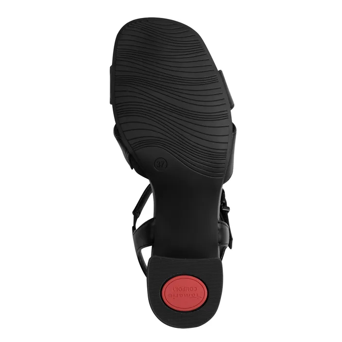 Tamaris Comfort Sandalen Zwart met Hak