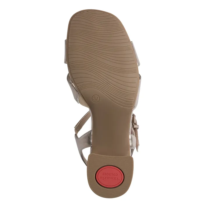 Tamaris Comfort Sandals Gold