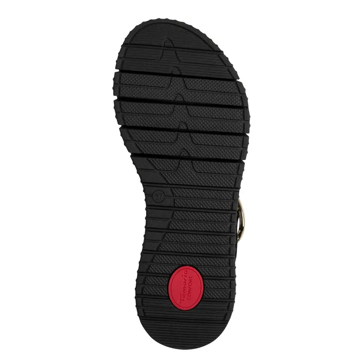 Tamaris Comfort Sandales Cuir Noir