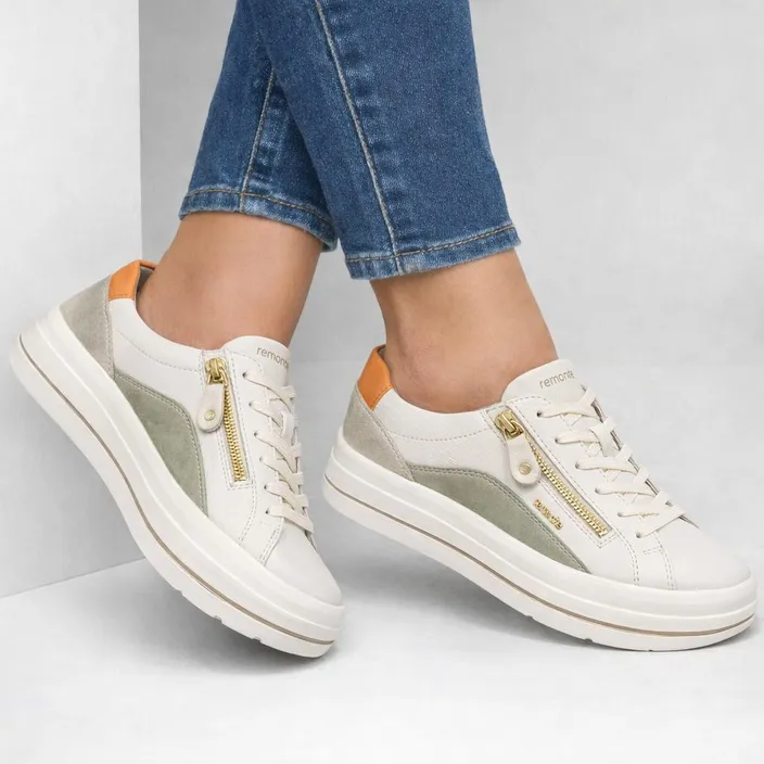 Remonte Rock Morelia Sneakers Beige Cuir