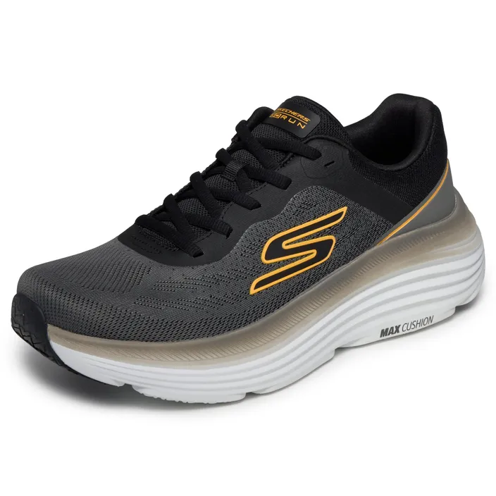 Sneakers Veters Grijs Textiel