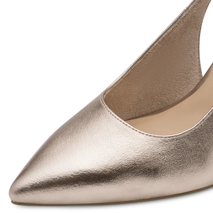 Escarpins Or à Talon