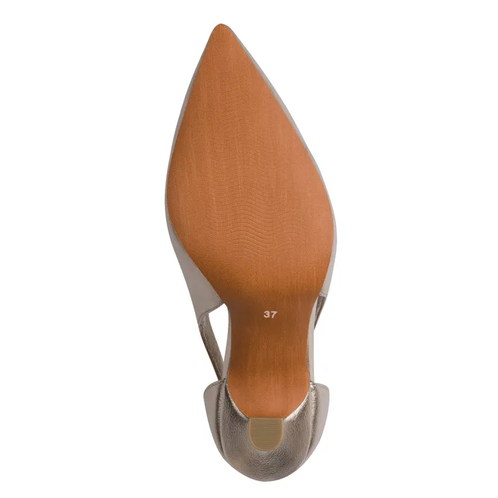 Escarpins Or à Talon