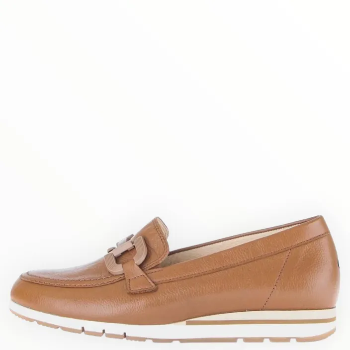 Gabor Ballerines Camel Cuir