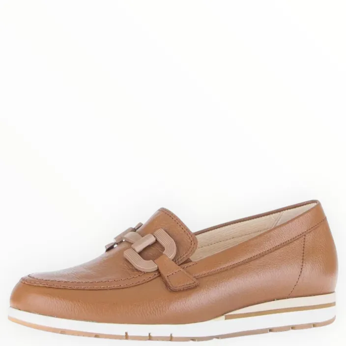 Gabor Ballerines Camel Cuir