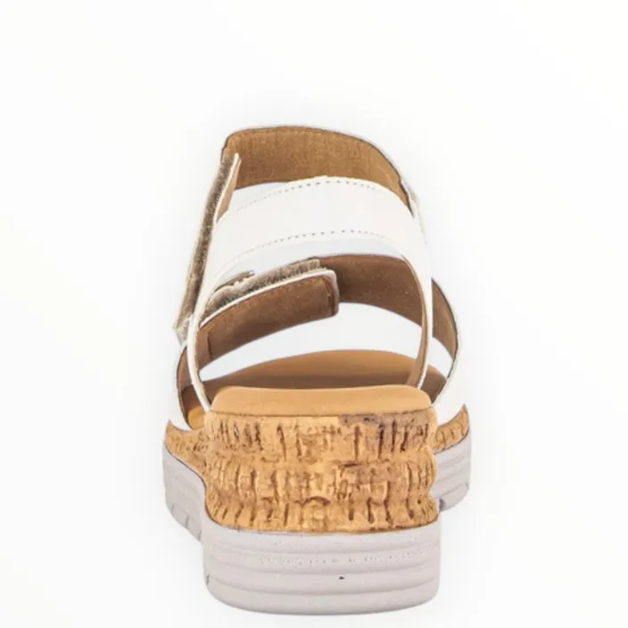 Gabor Sandales Leer Wit