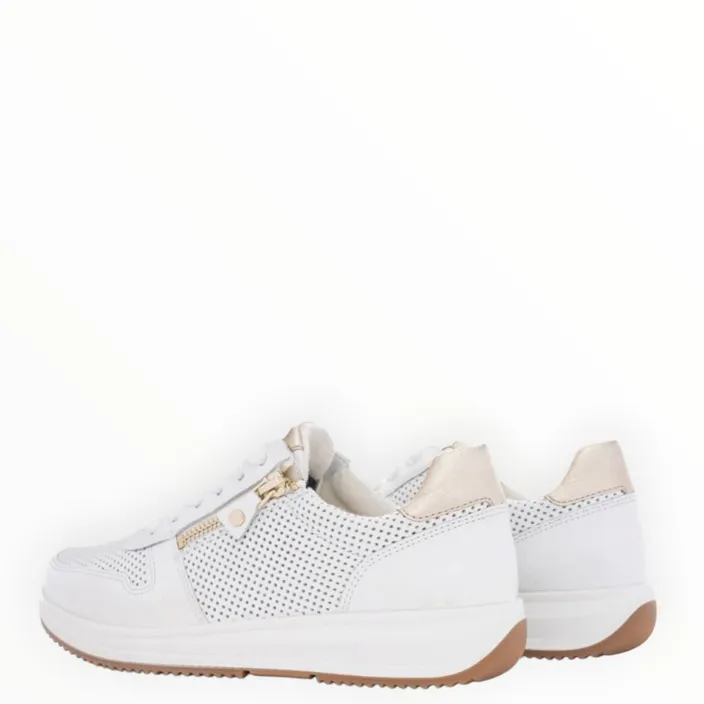 Sneakers Blauw Leer